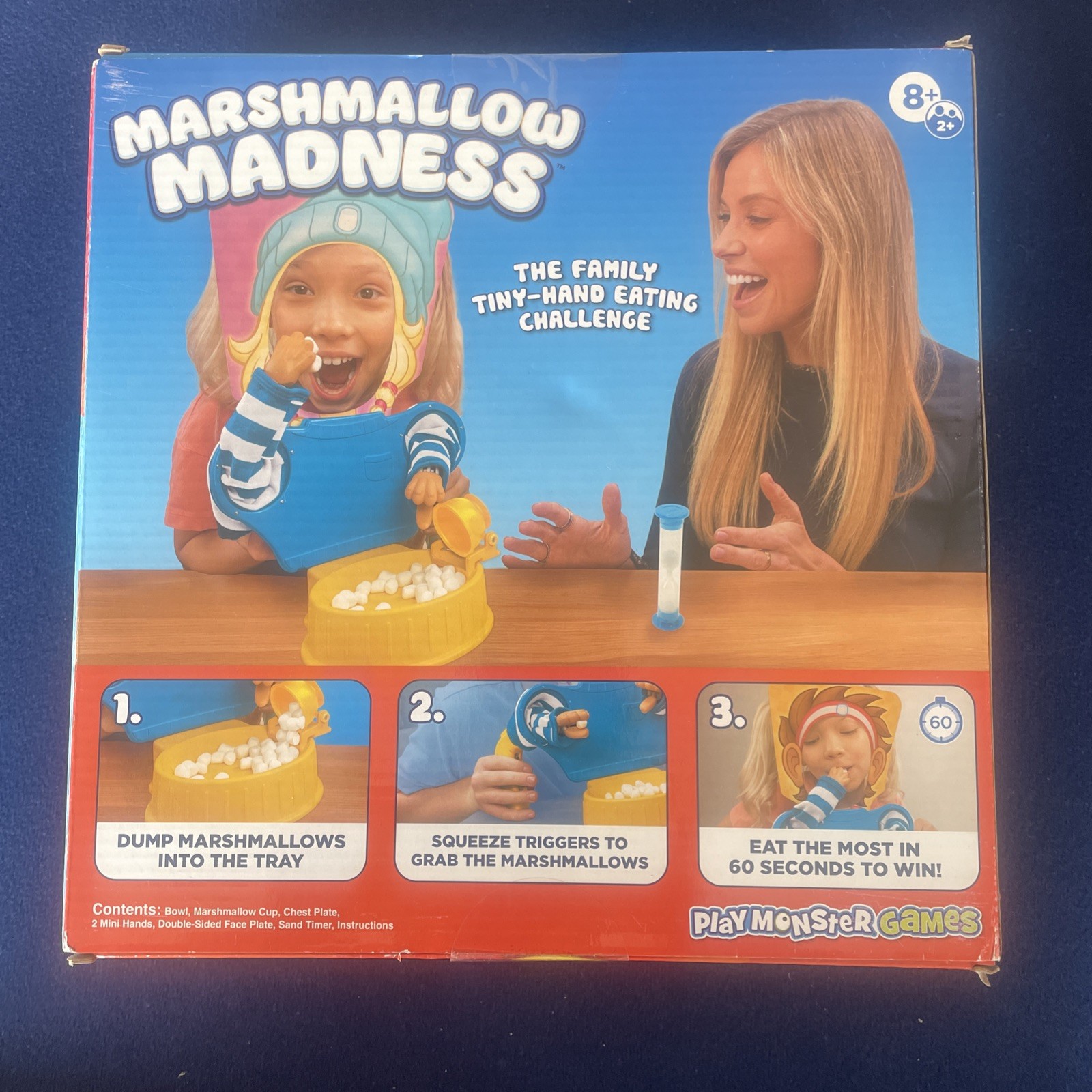 PlayMonster Marshmallow Madness Family Board Game Kids & Adults Ages 8+