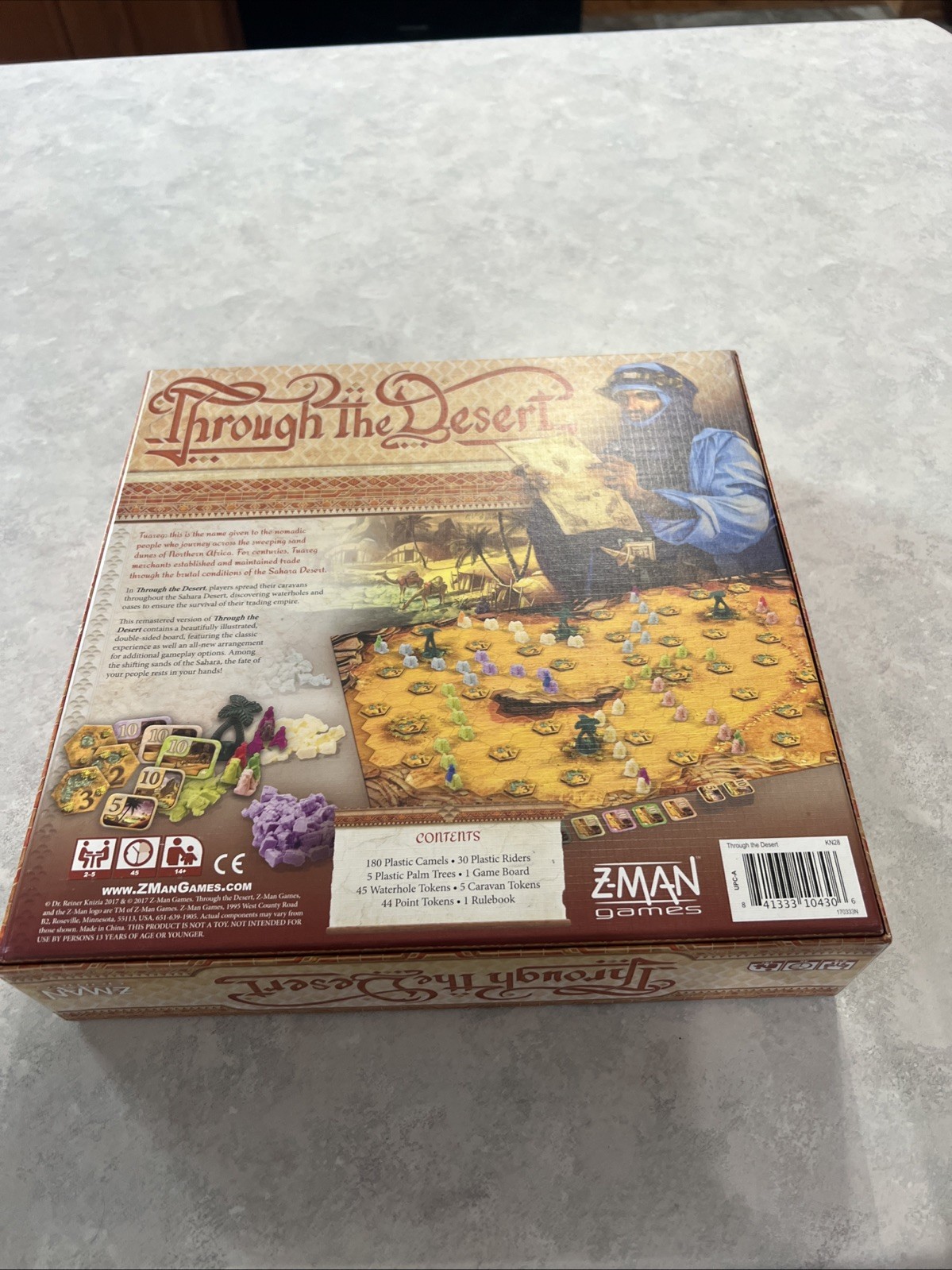 Through The Desert Board Game 100% Complete
