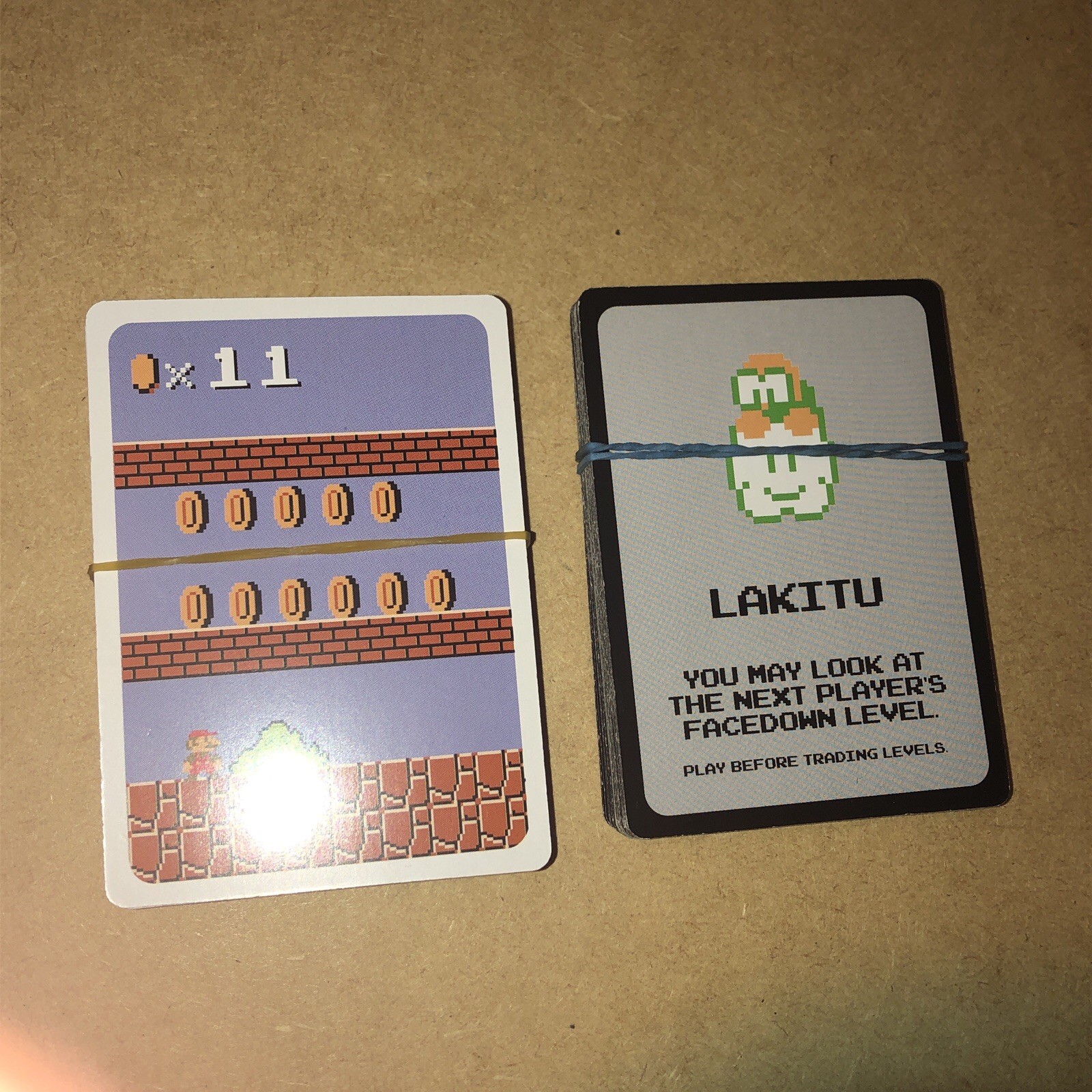 Super Mario Bros Power Up Card Game – Used, 100% Complete (Nintendo, USAopoly)