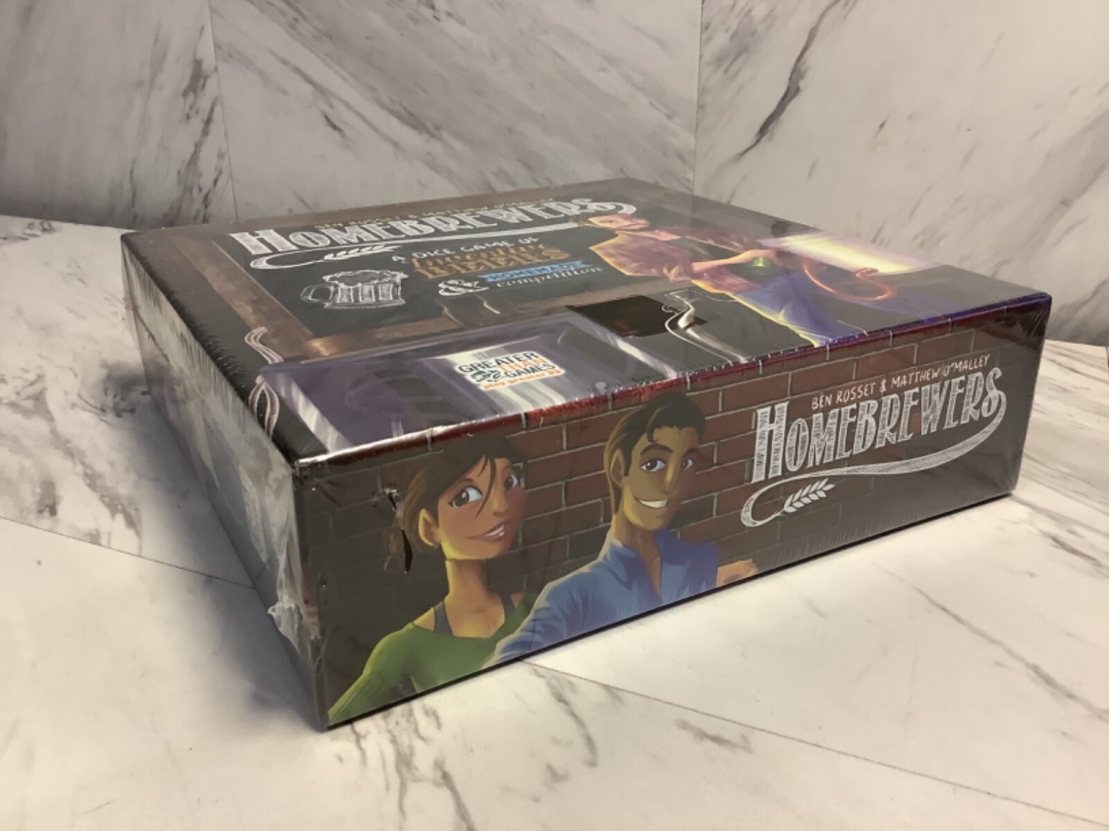 HOMEBREWERS Board Game BRAND NEW Greater Than Games DICE HATE ME STUDIO