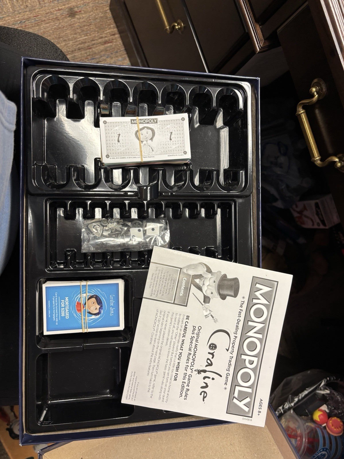Hasbro Coraline Monopoly Board Game Laika Rare Collectibles 2019 Edition