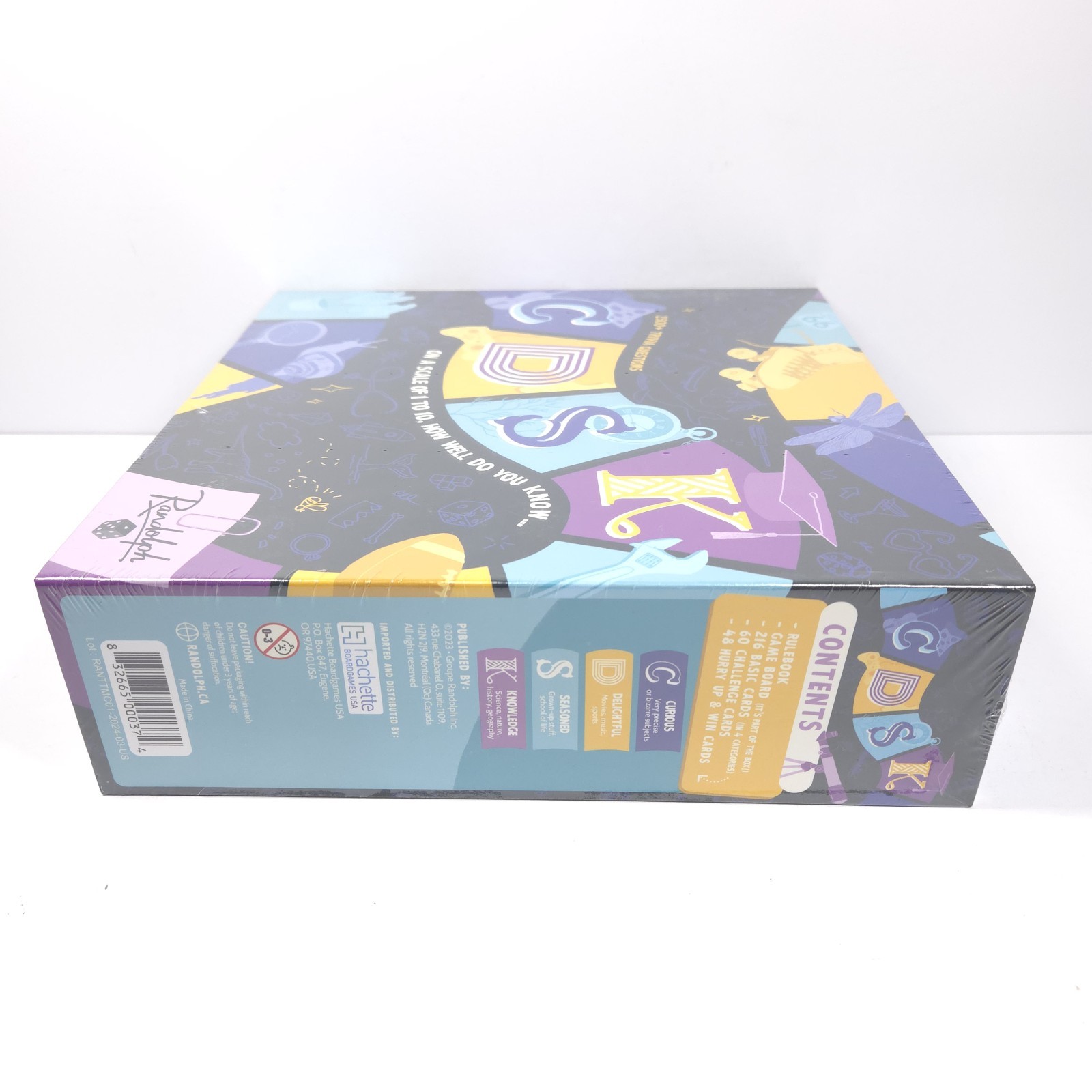 CDSK ~ Party & Trivia Board Game Randolph 2024 On a scale of 1 to 10 How Well…