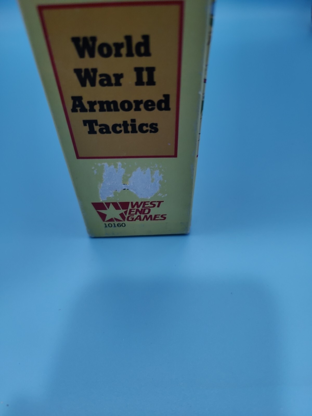 Western Front Tank Leader by West End Games Complete punched counters clipped