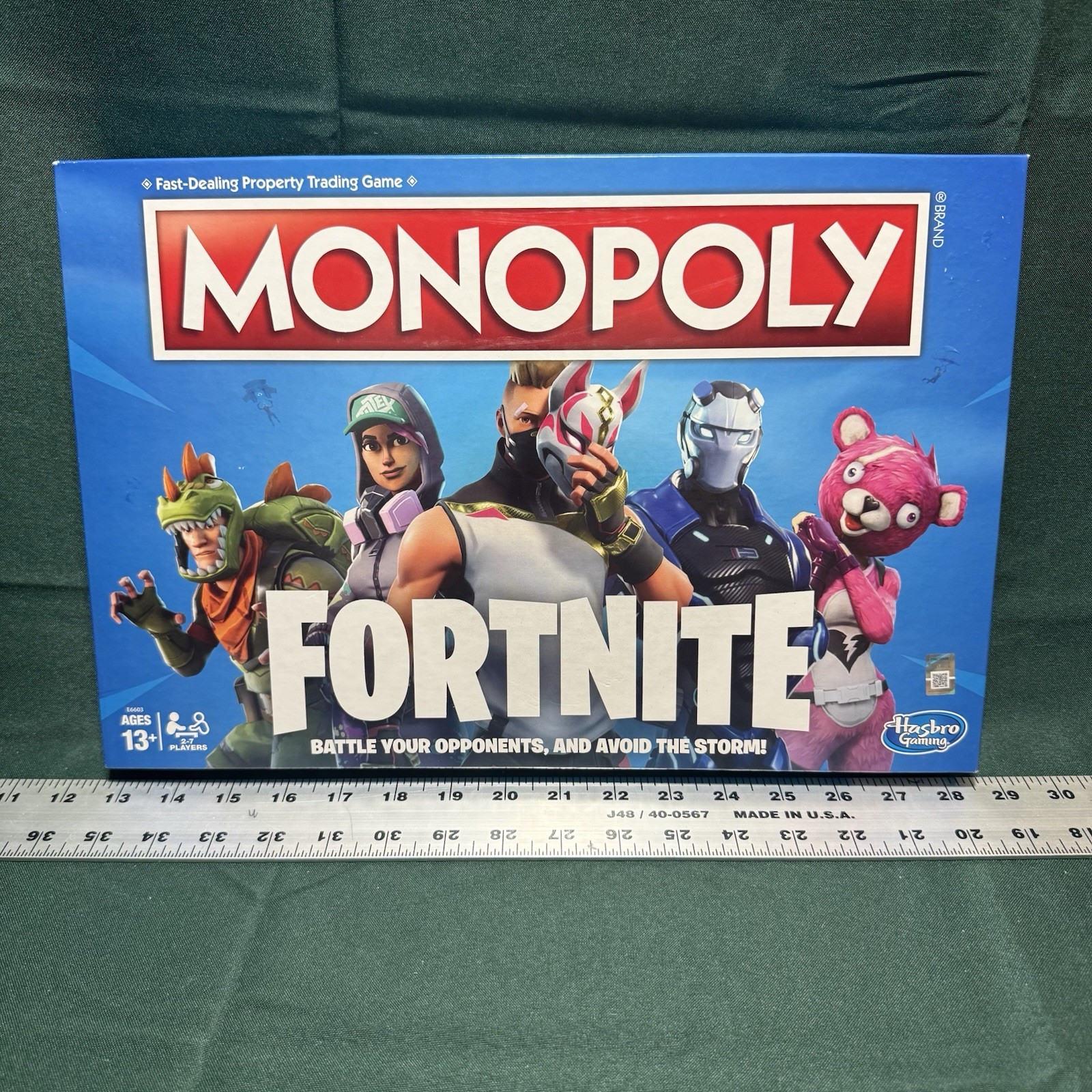 Fortnite Monopoly~Parker Brothers~Hasbro Gaming-Free Shipping