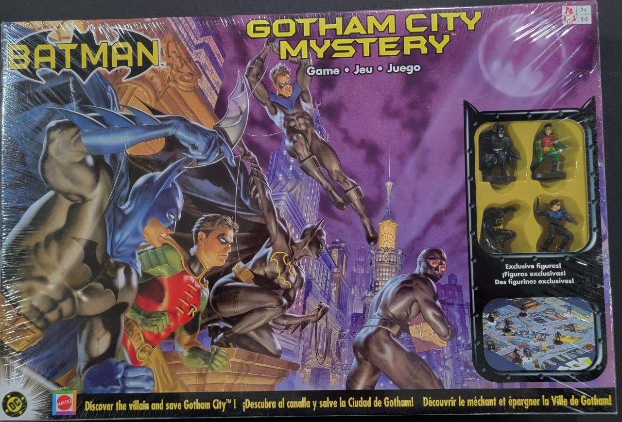 BATMAN GOTHAM CITY MYSTERY GAME