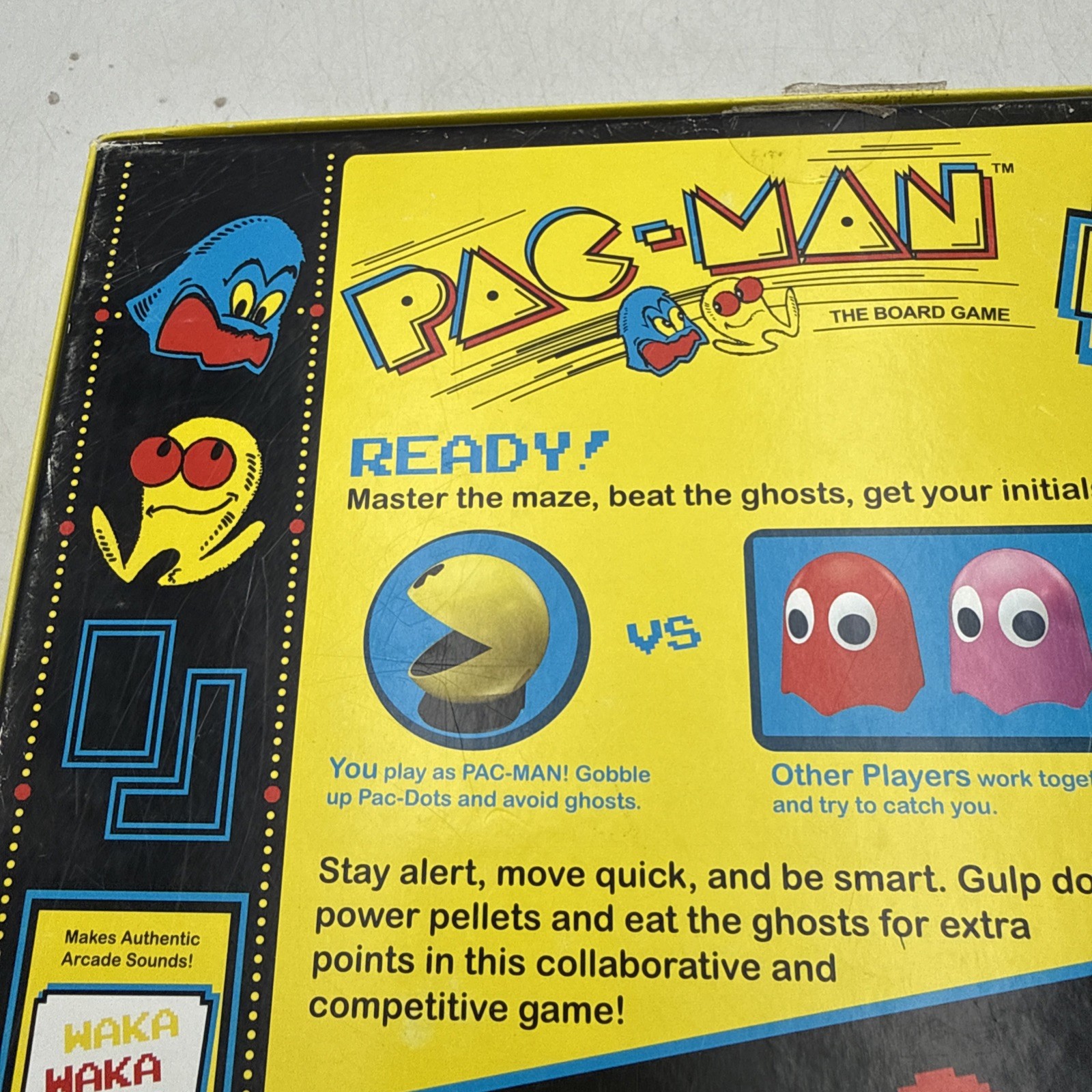 Pac-Man The Board Game Arcade Classic by Buffalo Games 2019 100% Complete