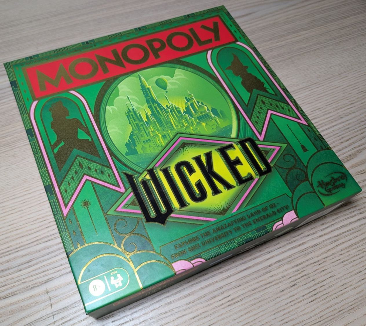 Monopoly Wicked Edition Board Game Inspired by The Motion Picture – New