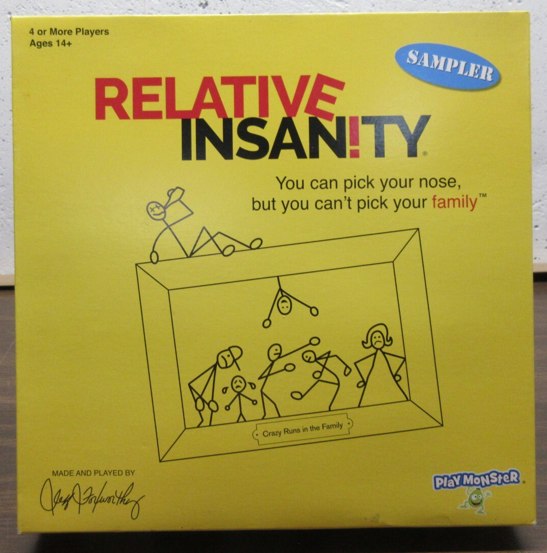 Relative Insanity Game: Sampler Version