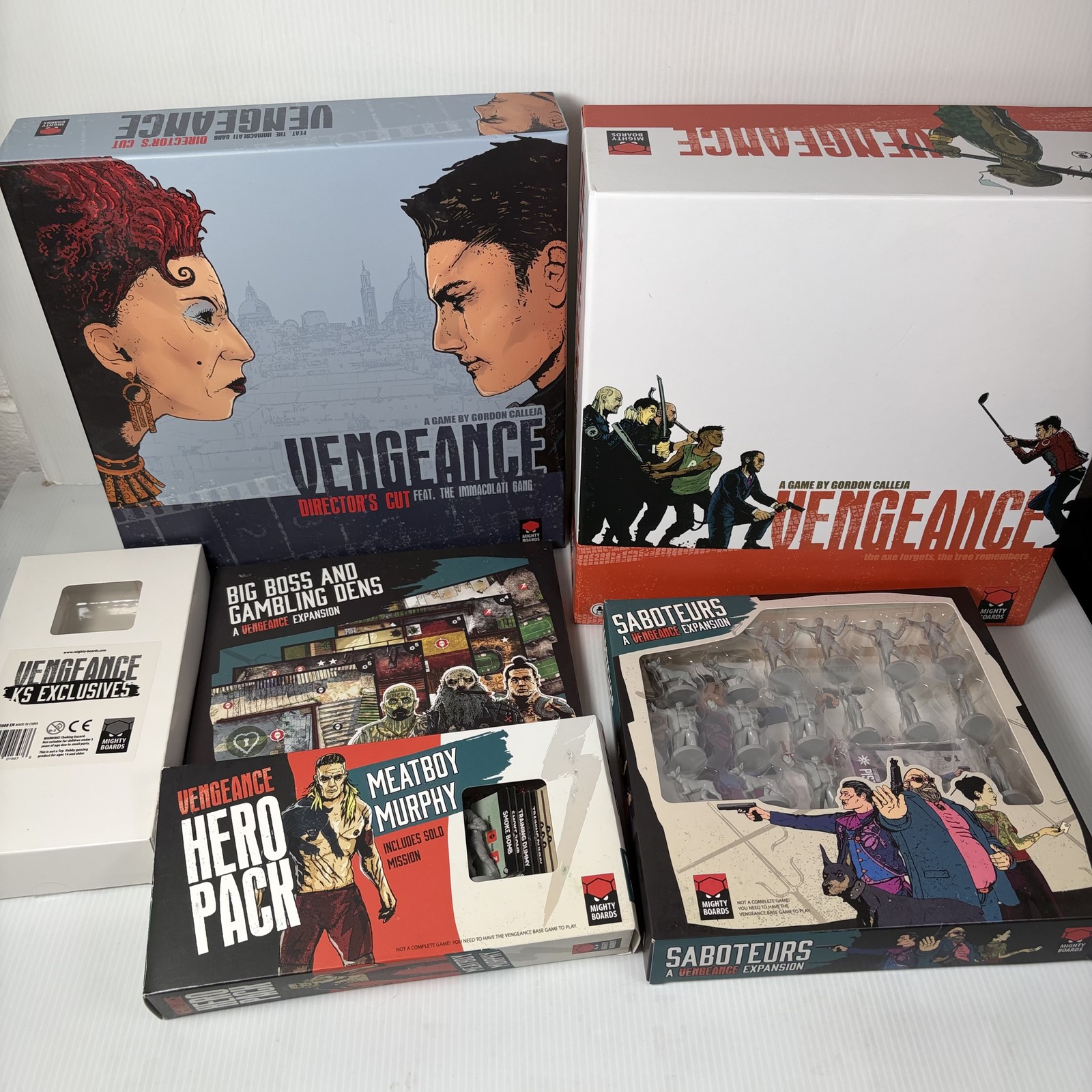 Vengeance Director’s Cut Kickstarter Rampage All-in Game Bundle Saboteurs