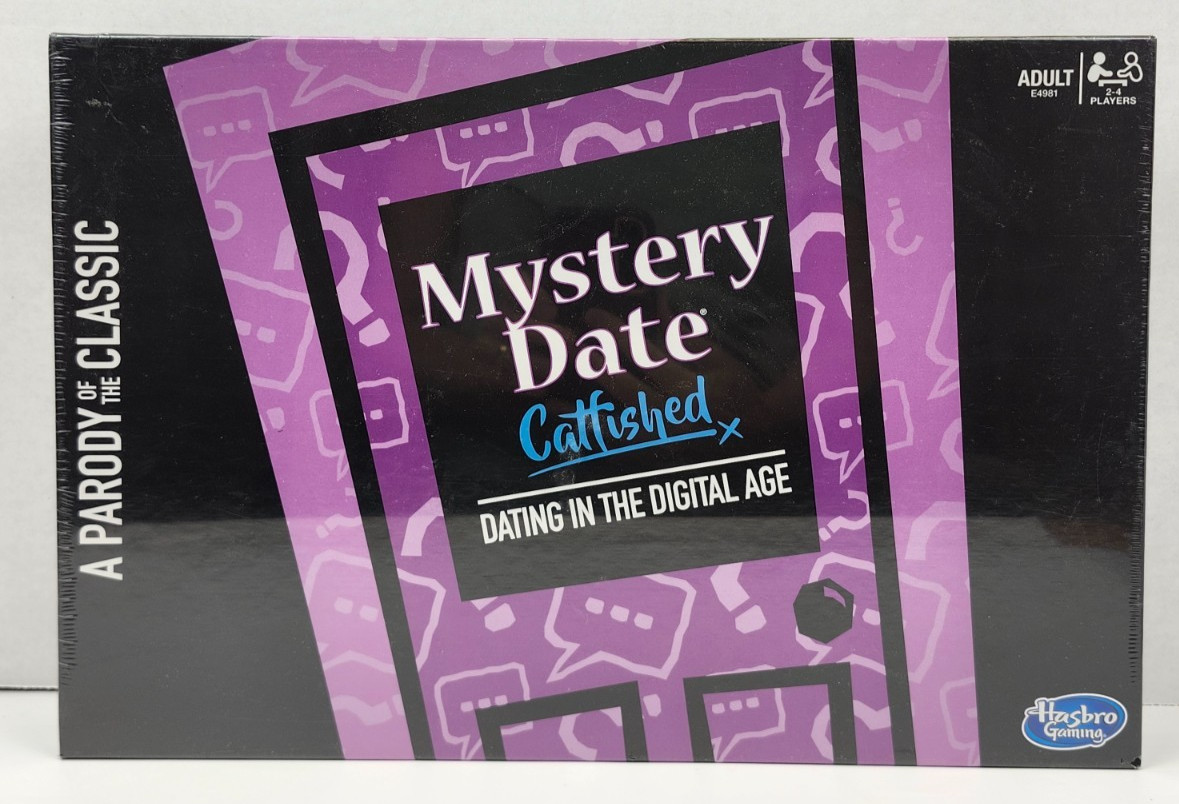 Mystery Date CatFished Board Game Dating In The Digital Age Hasbro New Sealed