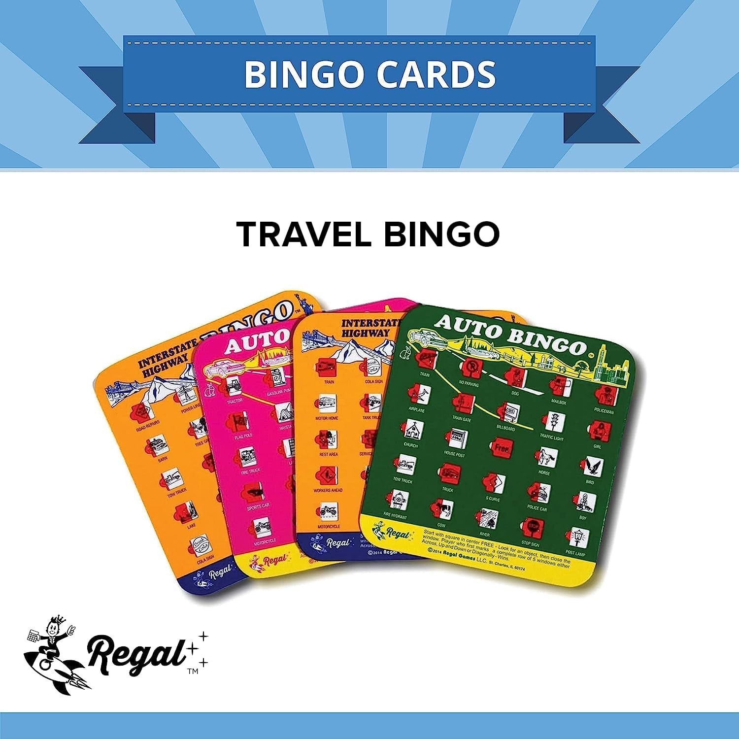 Interactive Reusable Bingo Game for Kids & Adults – Perfect for Road Trips