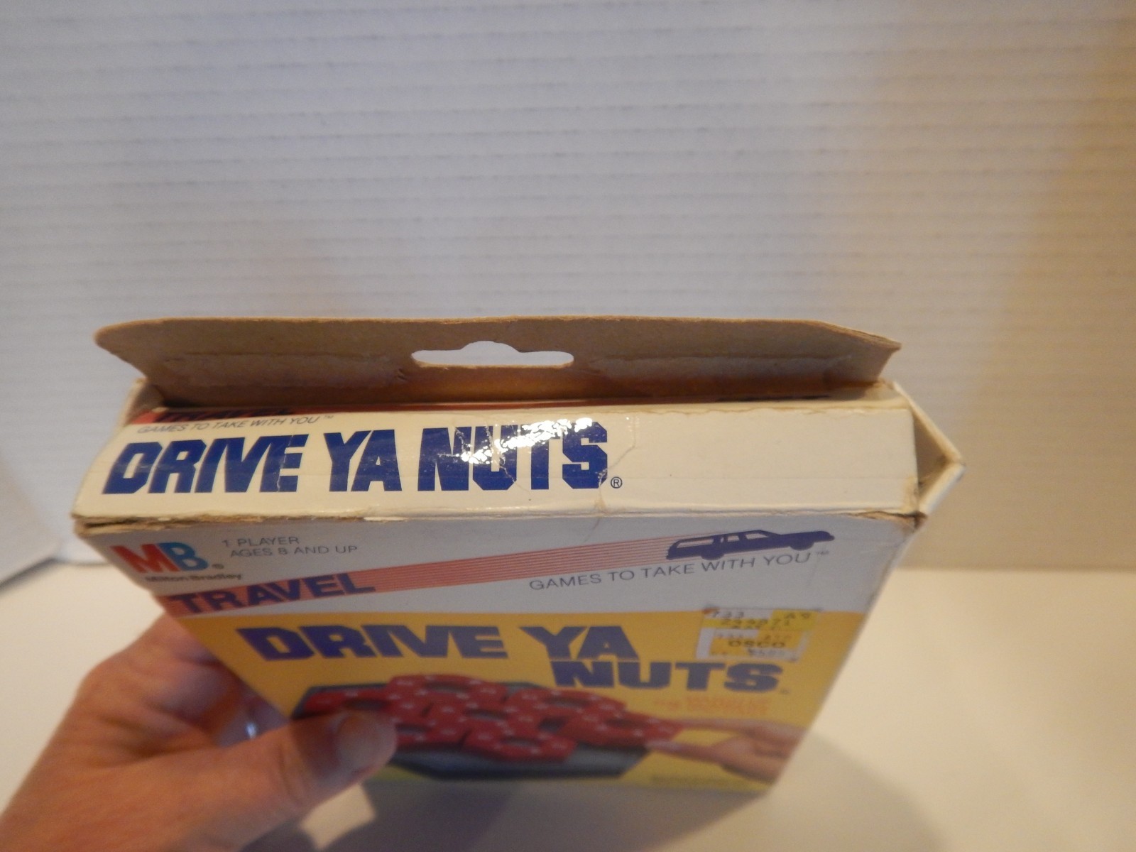 Vintage 1987 Drive Ya Nuts Puzzle Travel Brain Teaser Game Milton Bradley