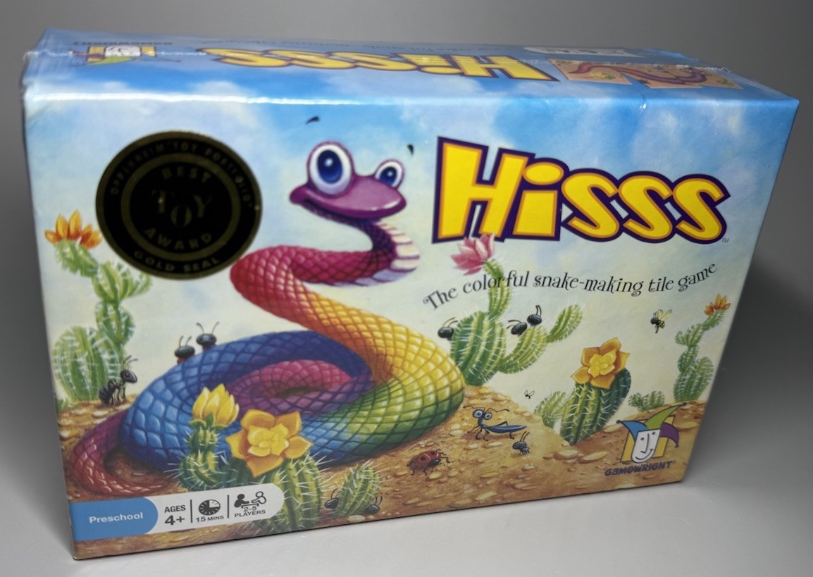 HISSS – The Colorful Snake Making Tile Matching Game Gamewright (2016) – SEALED