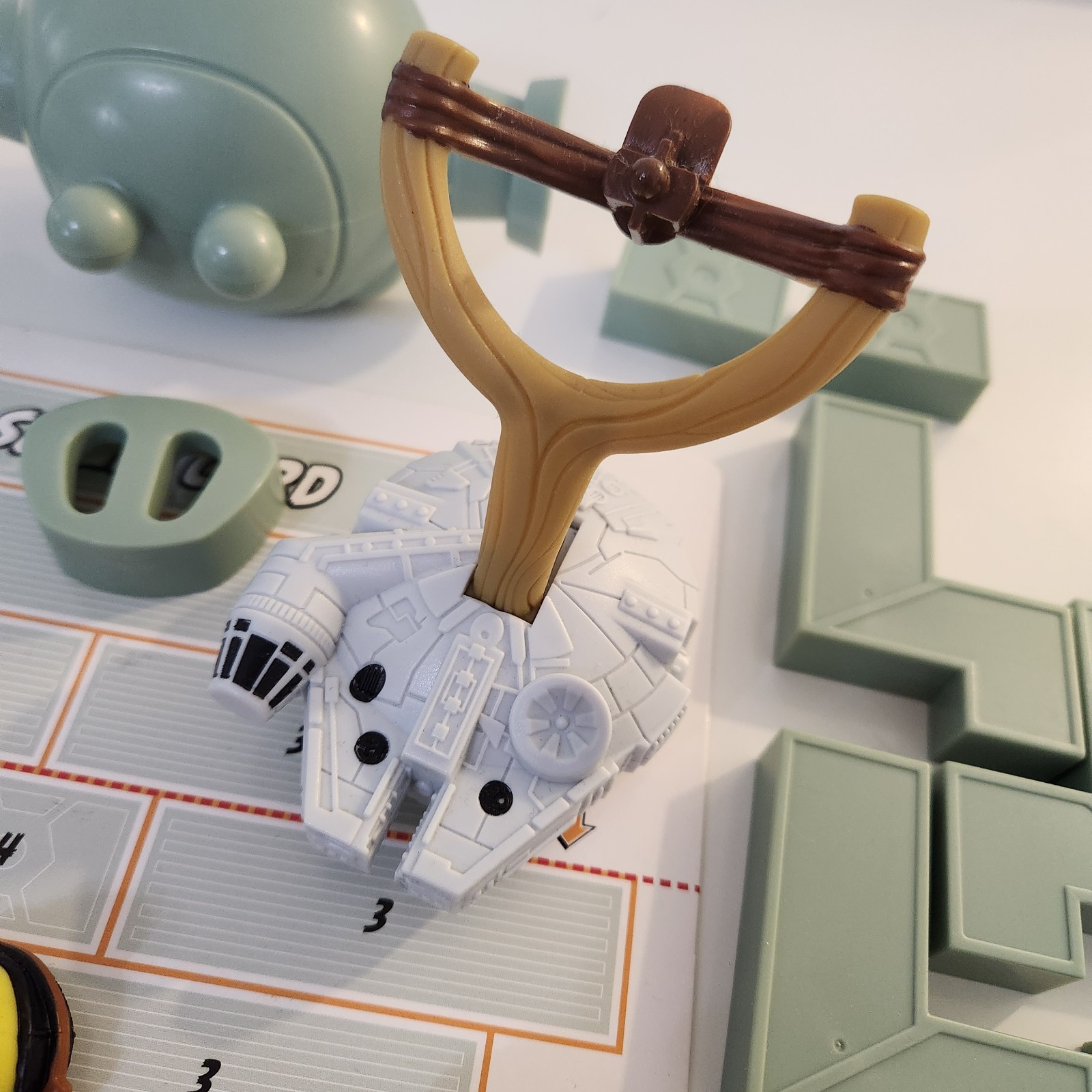 Angry Birds Star Wars Jenga TIE FIGHTER Game 2013 COMPLETE