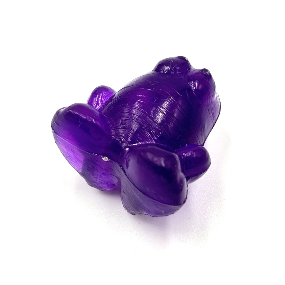 Beautiful Purple EGGY Ice Clear Gogos Crazy Bones Original 1996