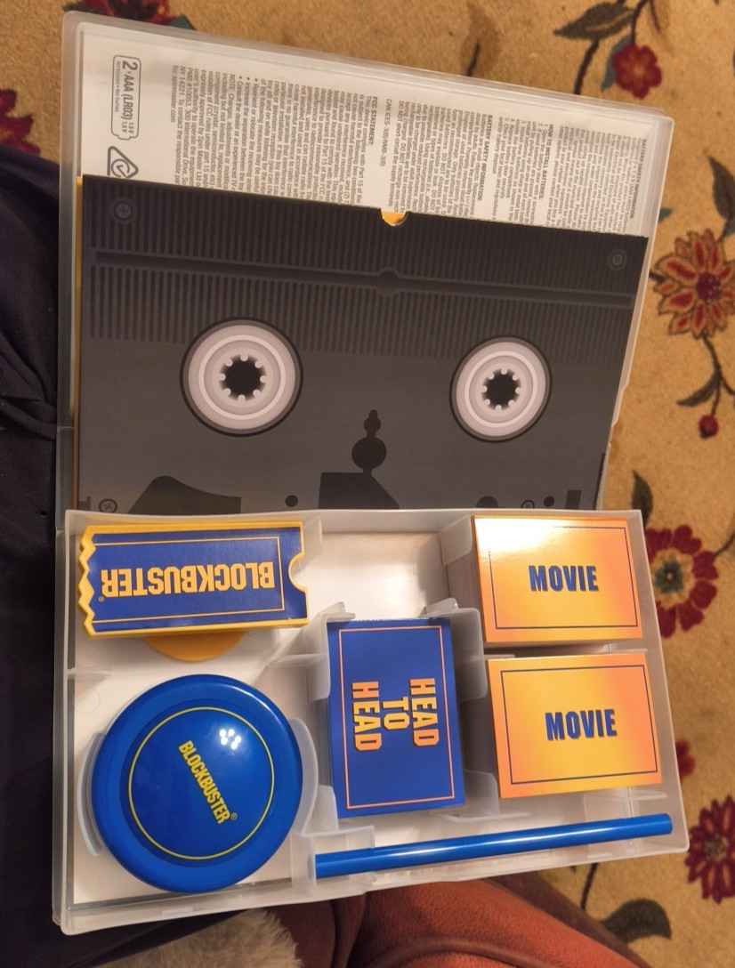 Blockbuster Party Game Movie & TV Theme, Video Games, 4+ Players, 12+CLEAN