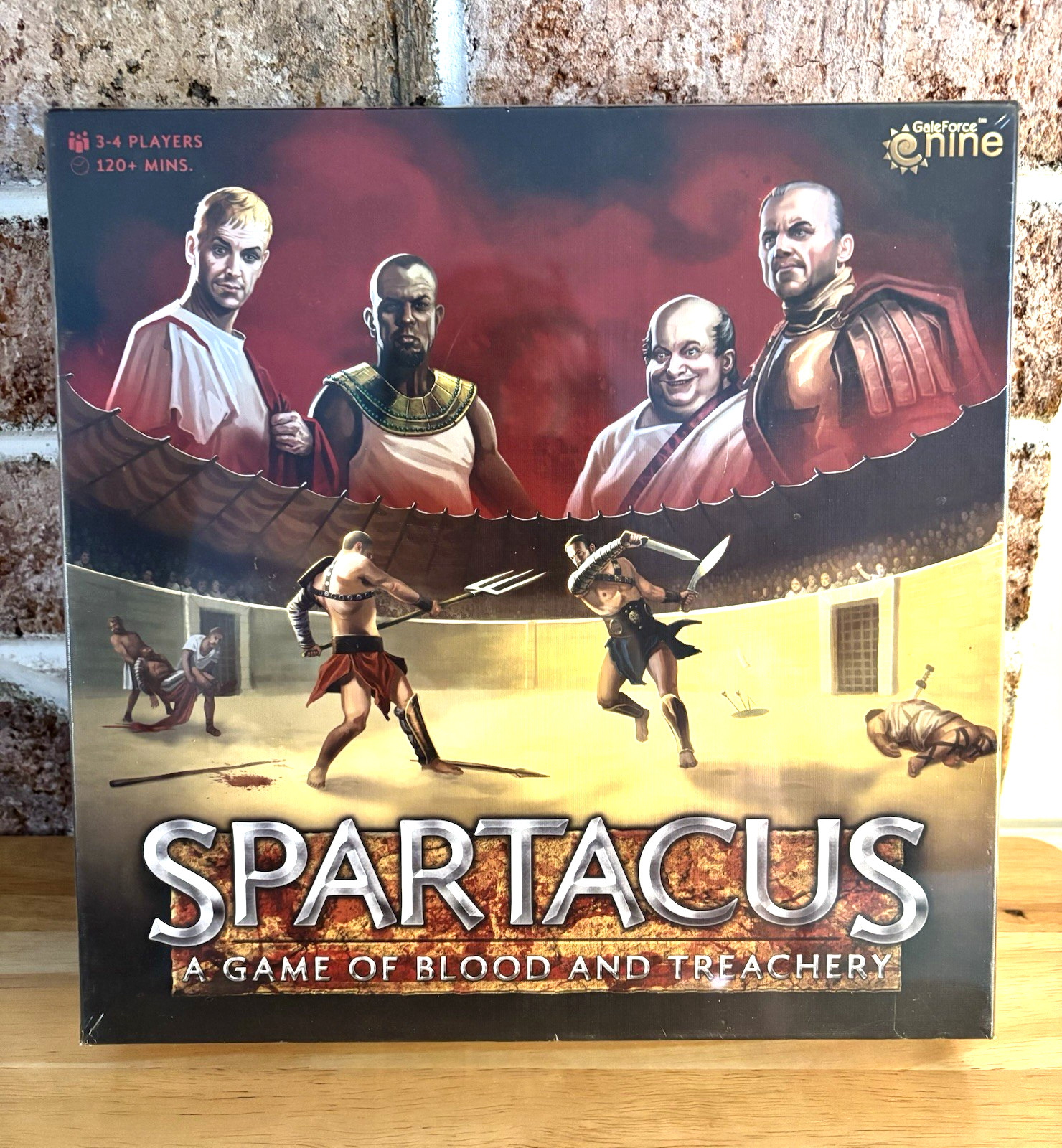 Spartacus: A Game of Blood and Treachery ~ Gale Force Nine ~ New ~ Sealed