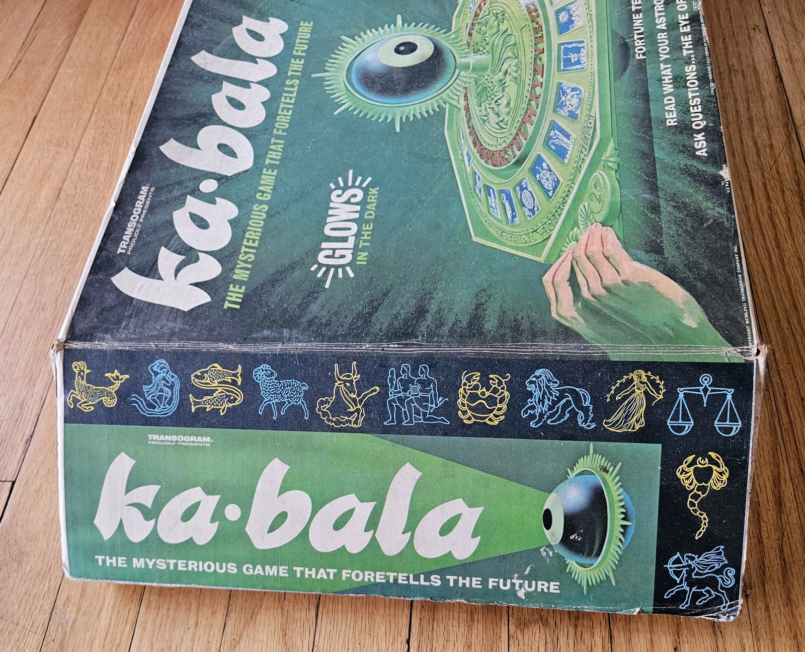 Vintage TRANSOGRAM Ka-Bala Fortune Tarot Board Game 1967 Excellent !!! Rare