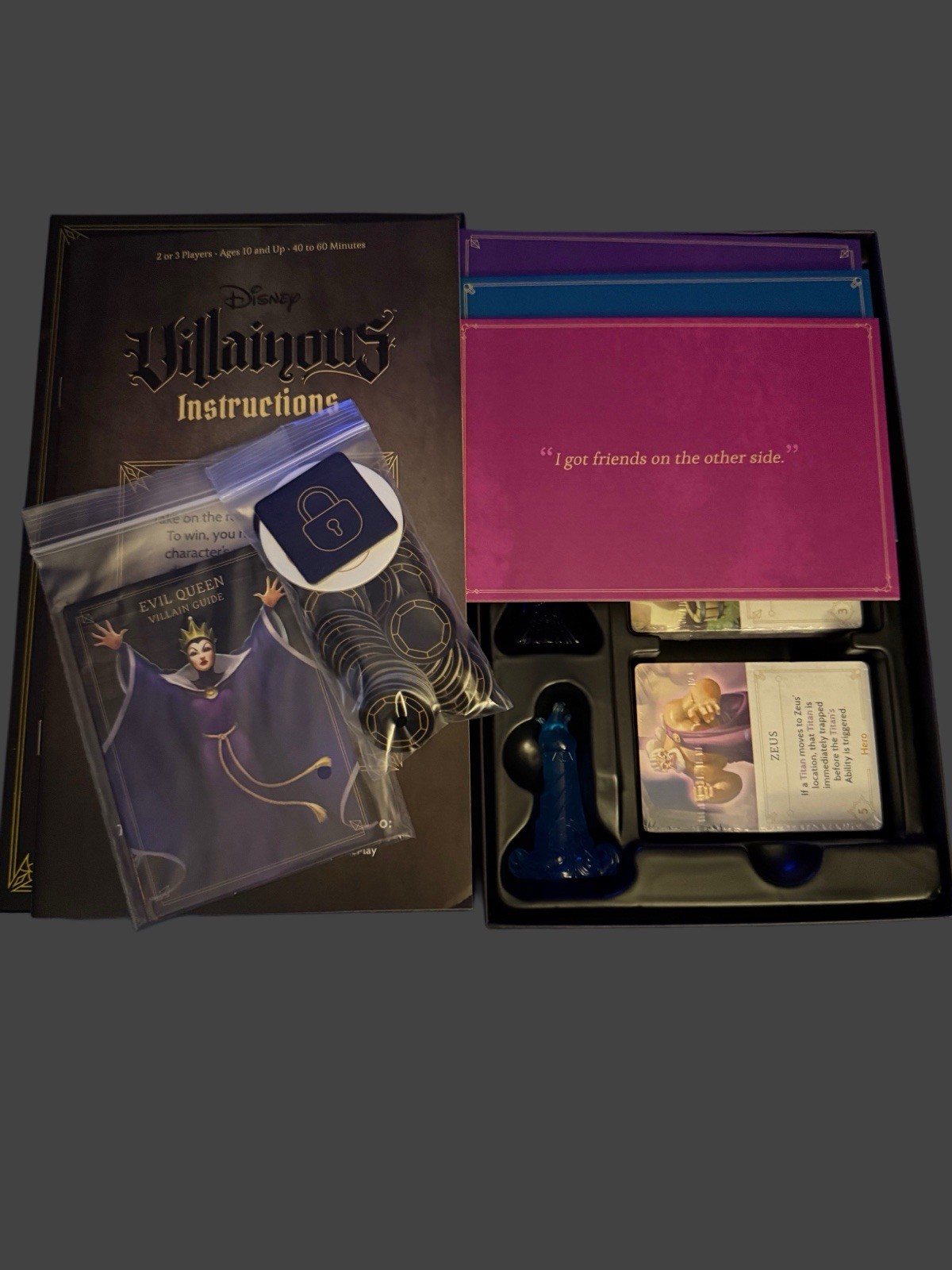 Disney 2019 VILLAINOUS GAME Wicked to the Core NEW Open Box by Ravensburger