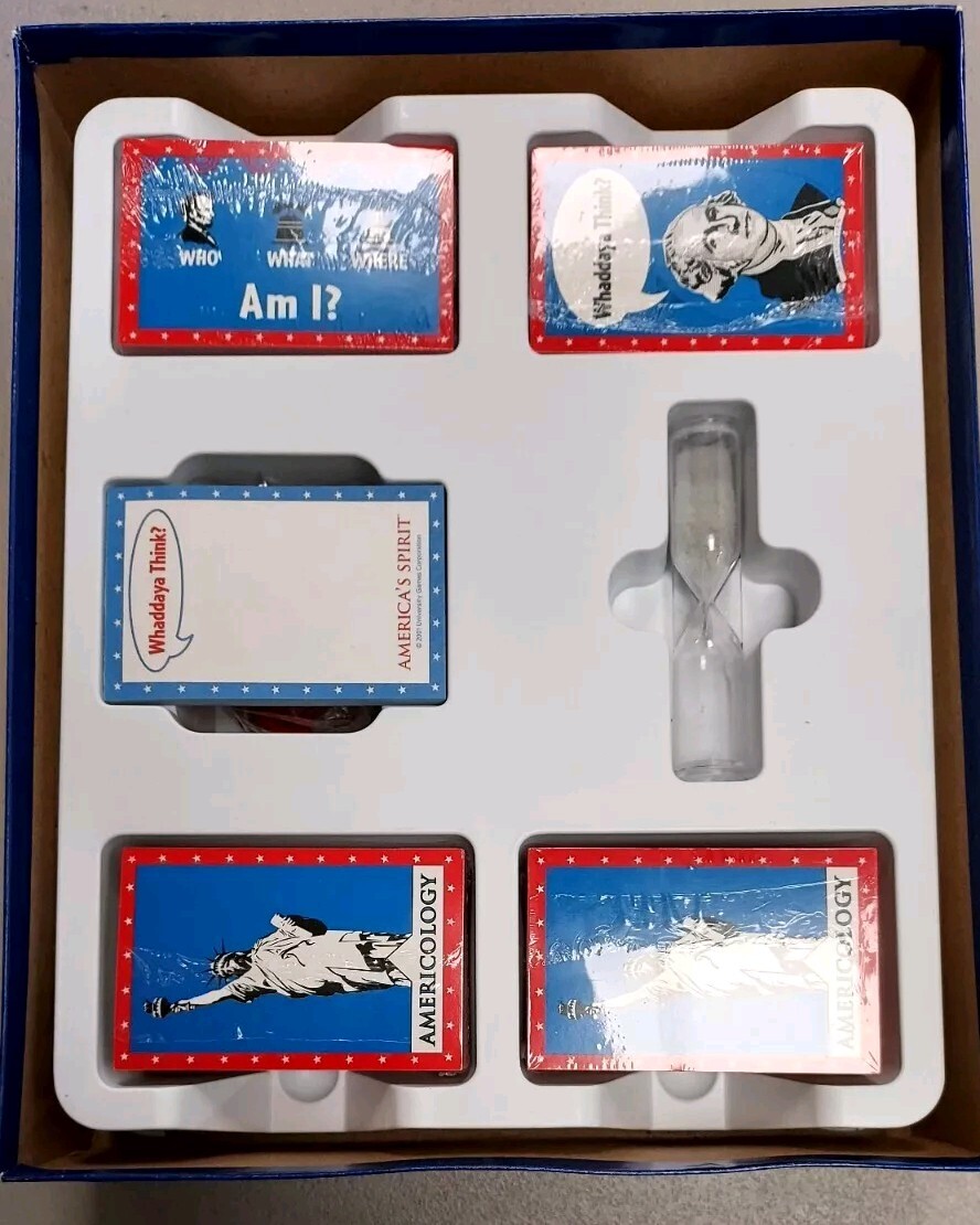 America’s Spirit The Family Game For Patriotic Americans 2001 University Games