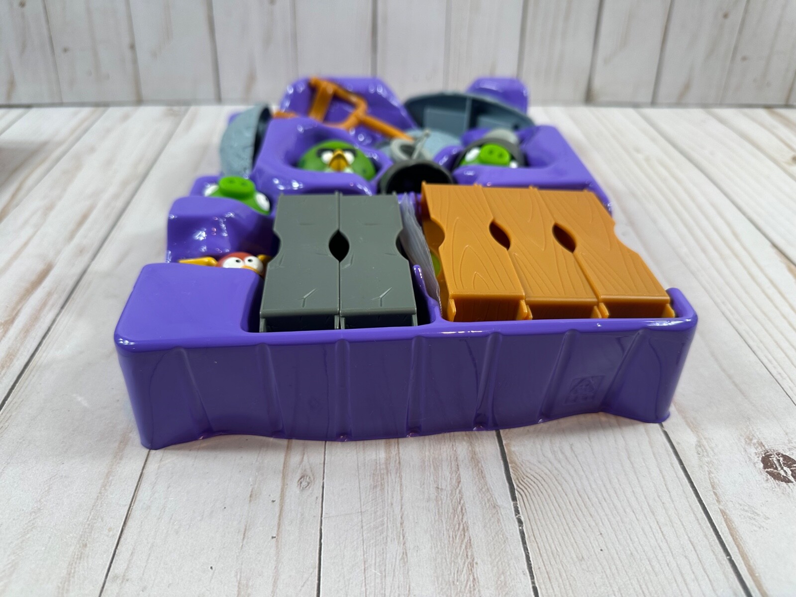 Rare! Angry Birds Space Planet Block Version Game, Mattel, 2012, Complete Set!