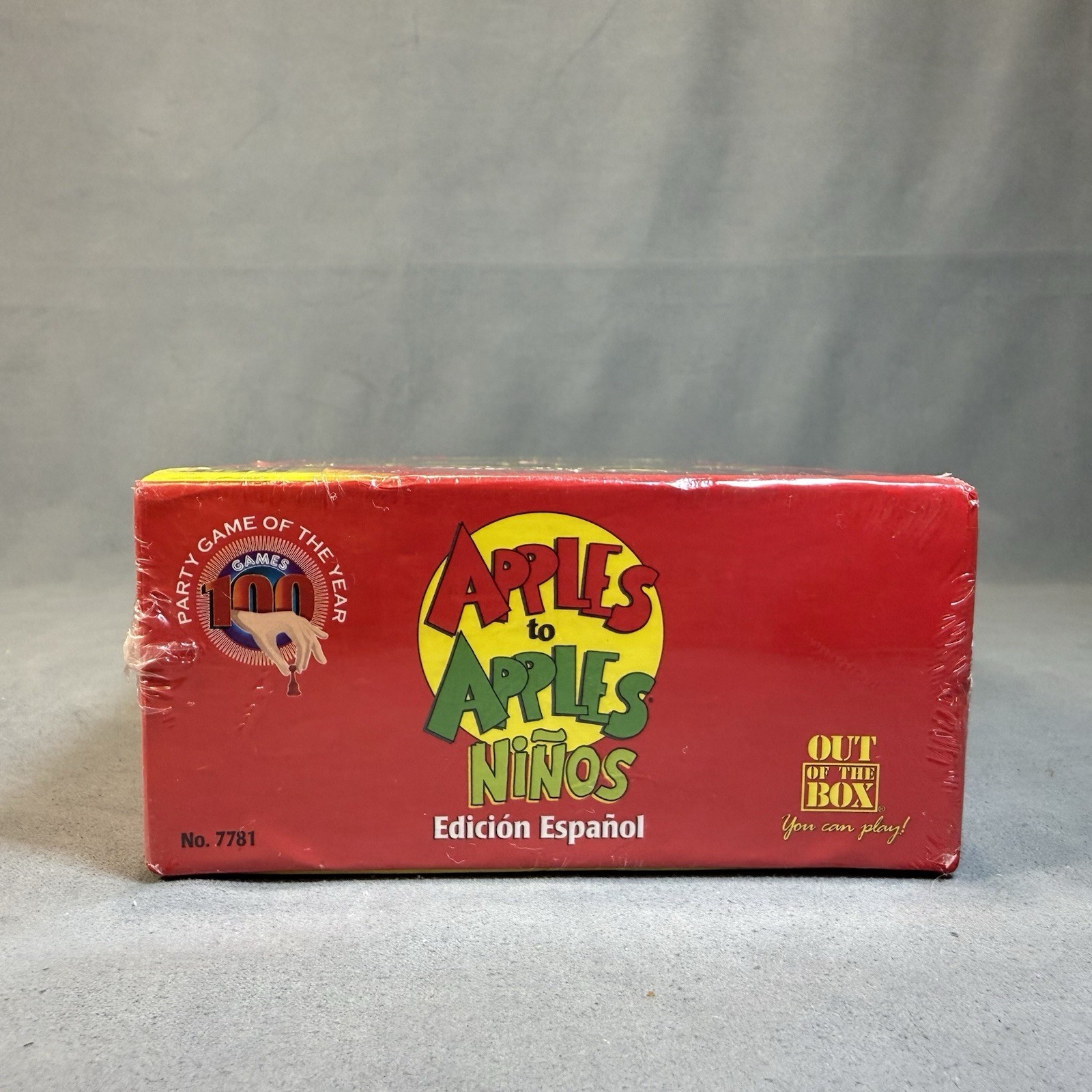 New Factory Sealed – Apple to Apples Niños 2007 Edición Español – Scarce Version