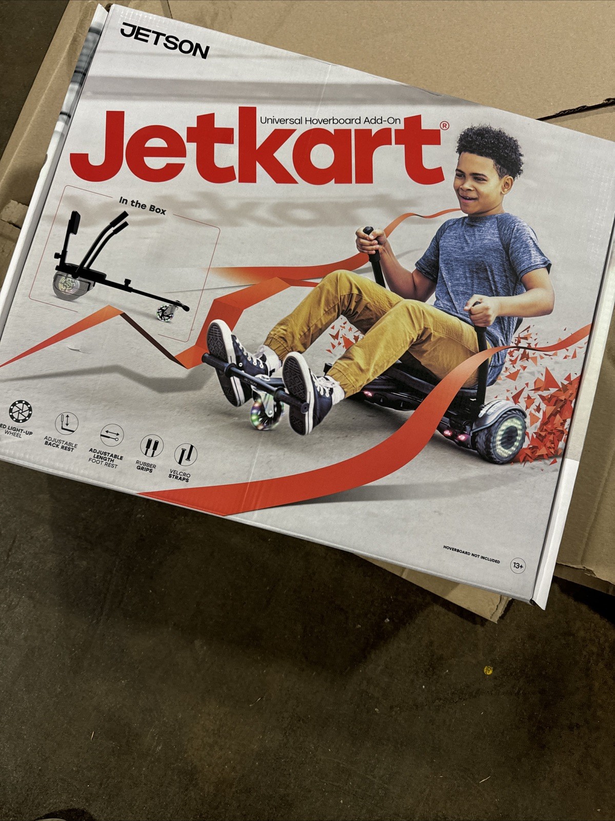 Jetson Adults Kids Seat Hoverboard Adjustable Go- JetKart Attachment