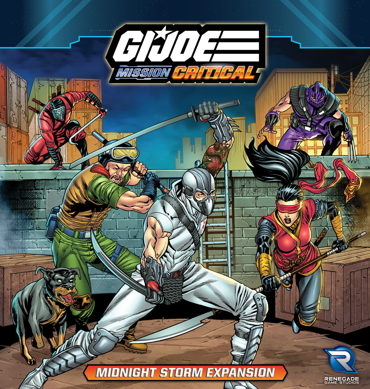 G.I. JOE Mission Critical Midnight Storm Expansion Tabletop Minis Renegade Game