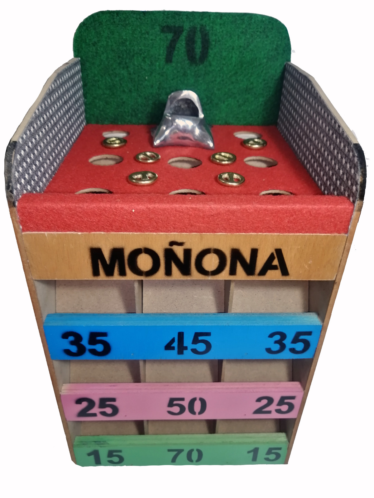 Juego de Sapo Sapo Rana Artesanal Pequeño Juego Familiar Toad Frog Game Family