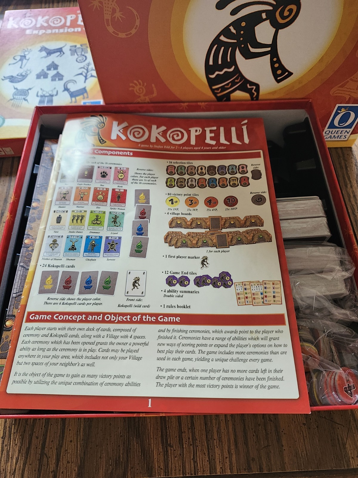 Kokopelli Queen Games Plus Expansion 1