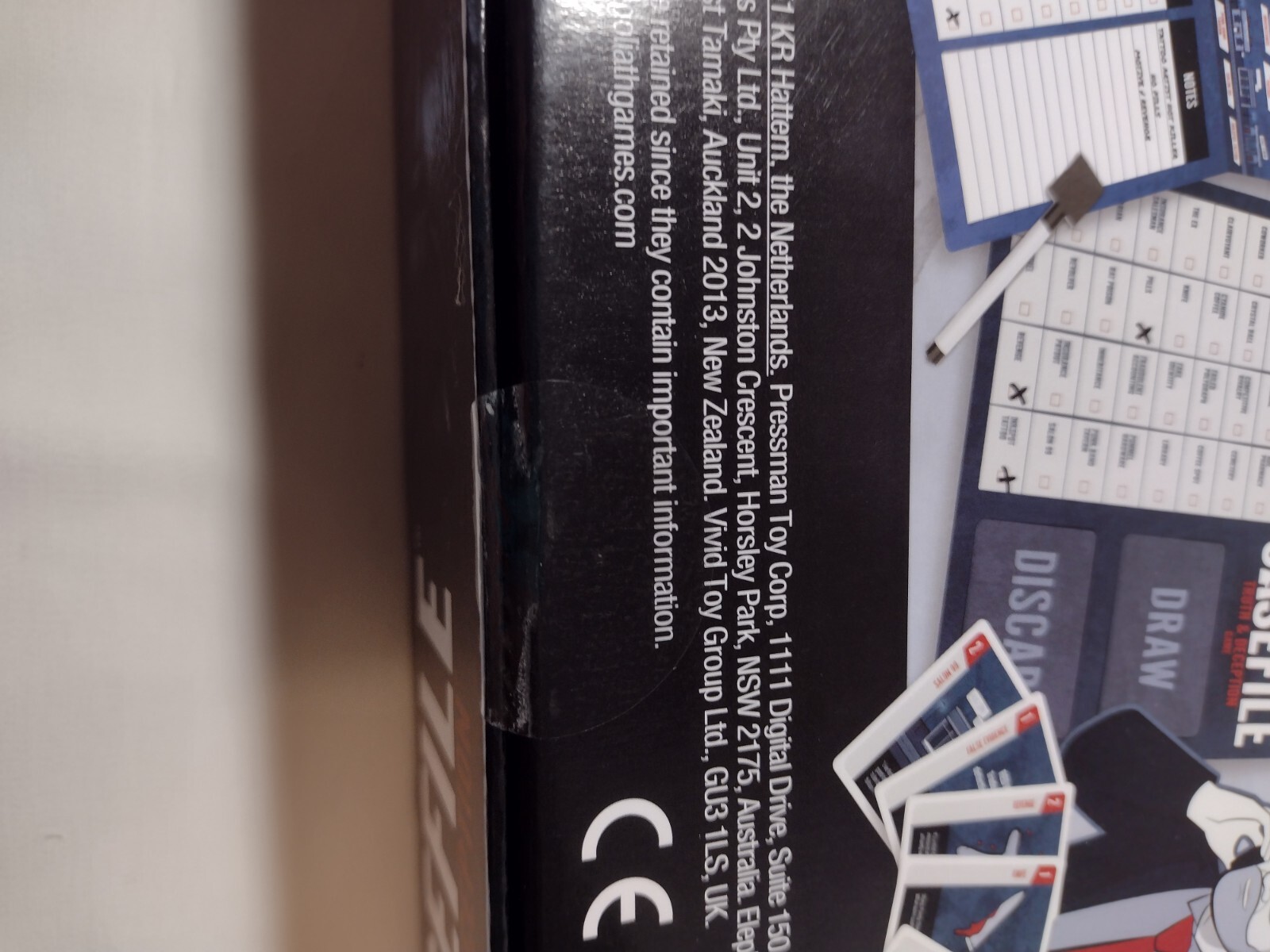 Casefile Truth And Deception Game NEW Based On Hit True Crime Podcast Sealed