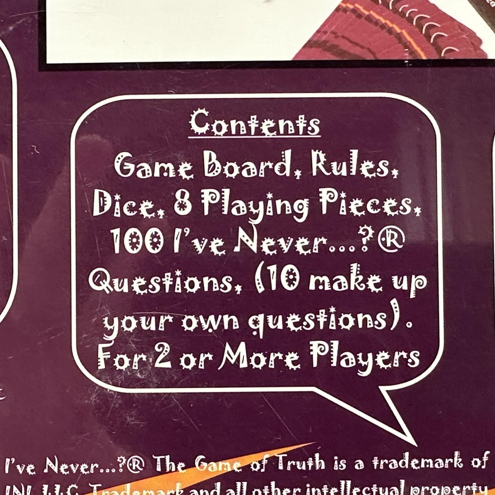 I’ve Never…The Game of Truth A True Reality Based Game 2003 Drinking Fun NEW!