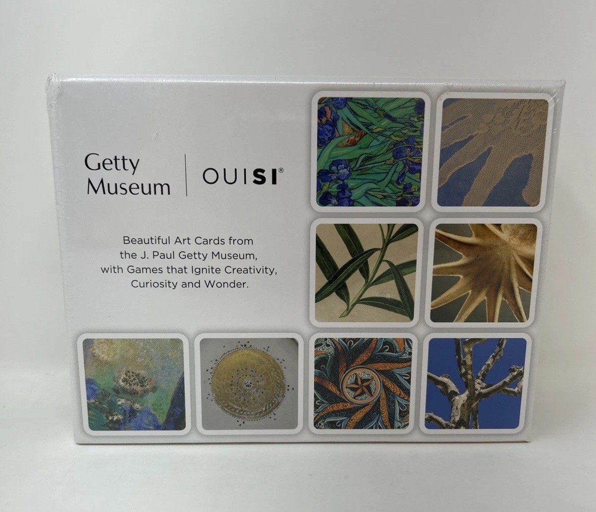 OuiSi Getty Museum Art Card Game Ignite Creativity. New Sealed COMPLETE.