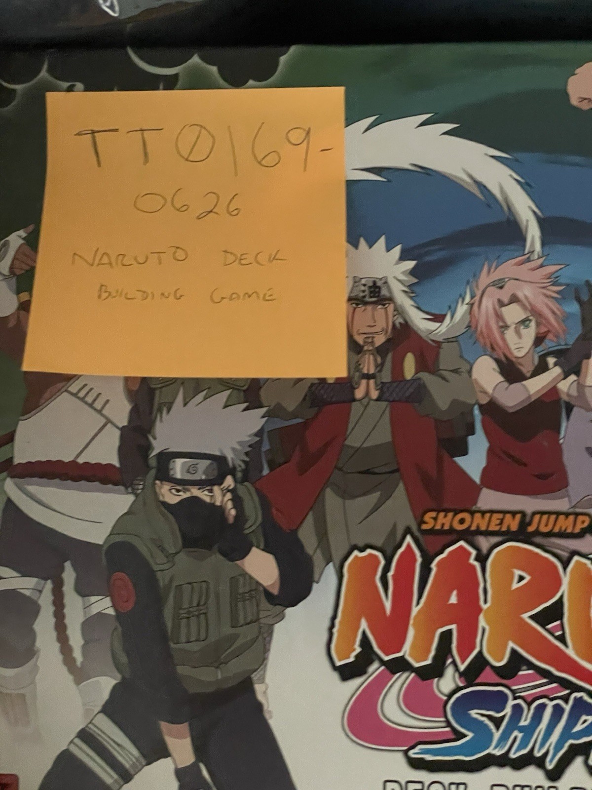 Naruto Shippuden Deck-Building Game by Cryptozoic (Incomplete, Missing 2 Cards)