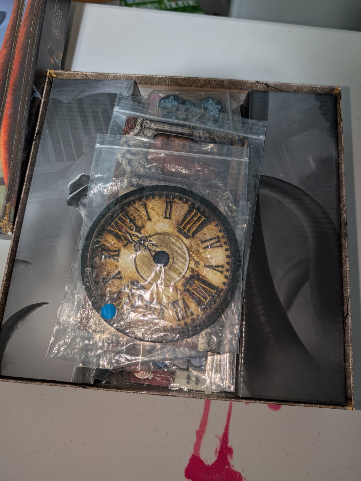 Elder Sign Revised Edition Arkham Horror Files Board Game Used