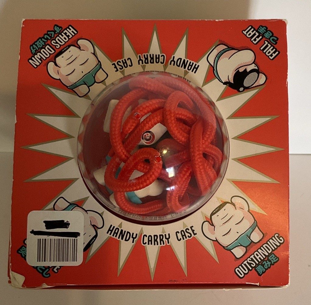 Ridley’s Games Sumo Slam Wrestler Roll & Toss Game With Carrying Case NIB