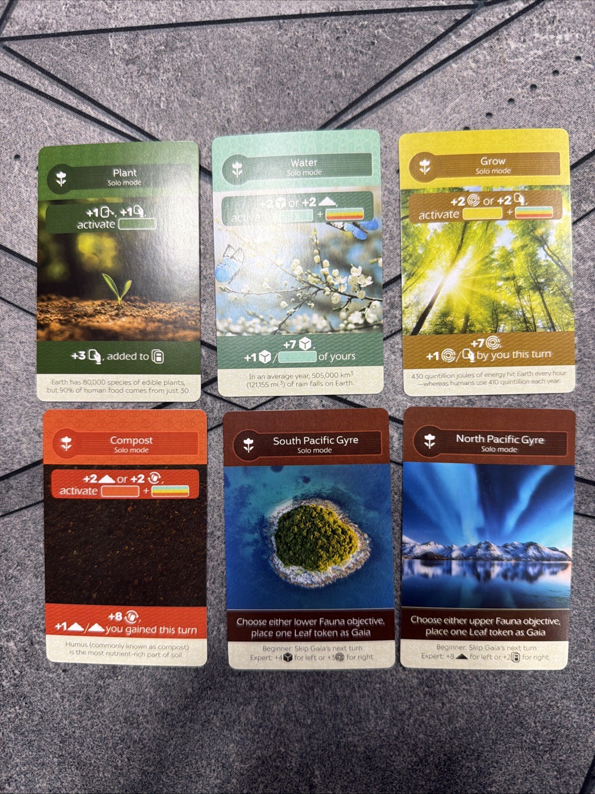 Earth Board Game Solo Mode Replacement Cards Inside Up Games Parts