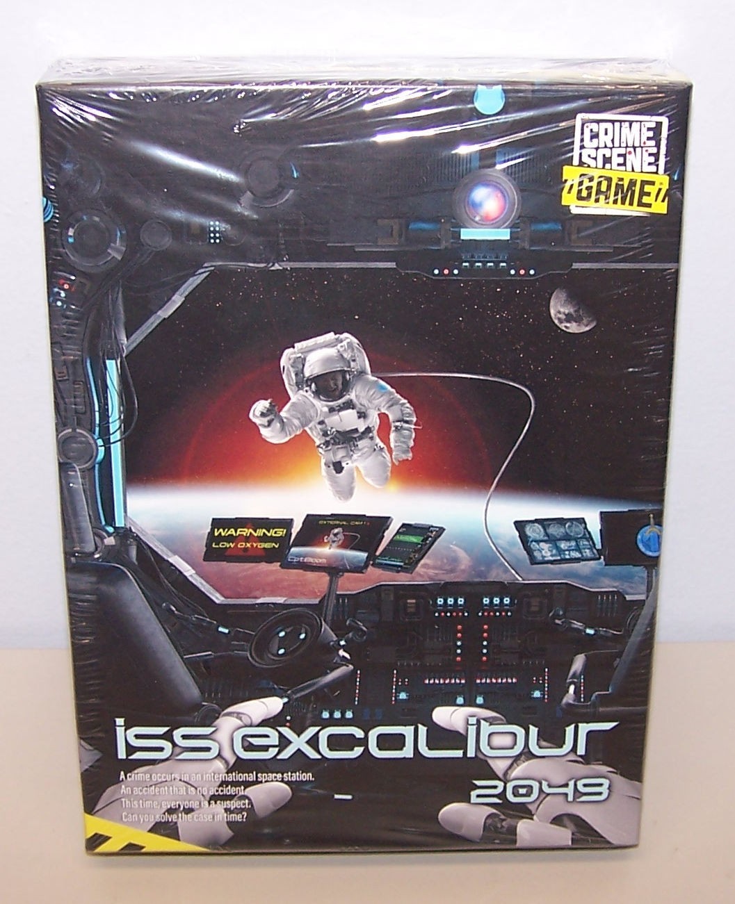 Game Storm Studio Board Game Crime Scene ISS Excalibur 2049 Box SW (New)
