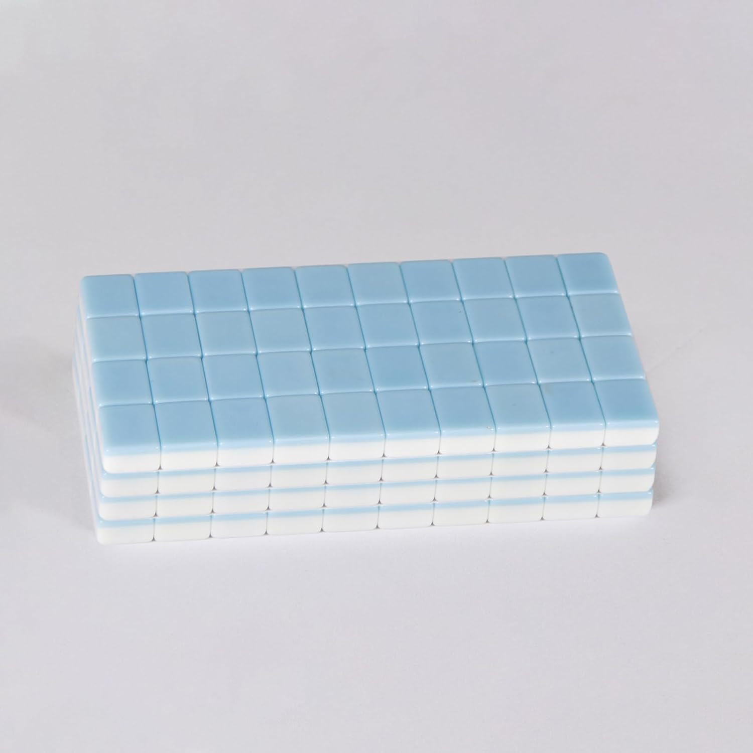 Blue Blank Mahjong Tile 1.2-Inch Mahjong Tile 166 Blank Mahjong Tile Set