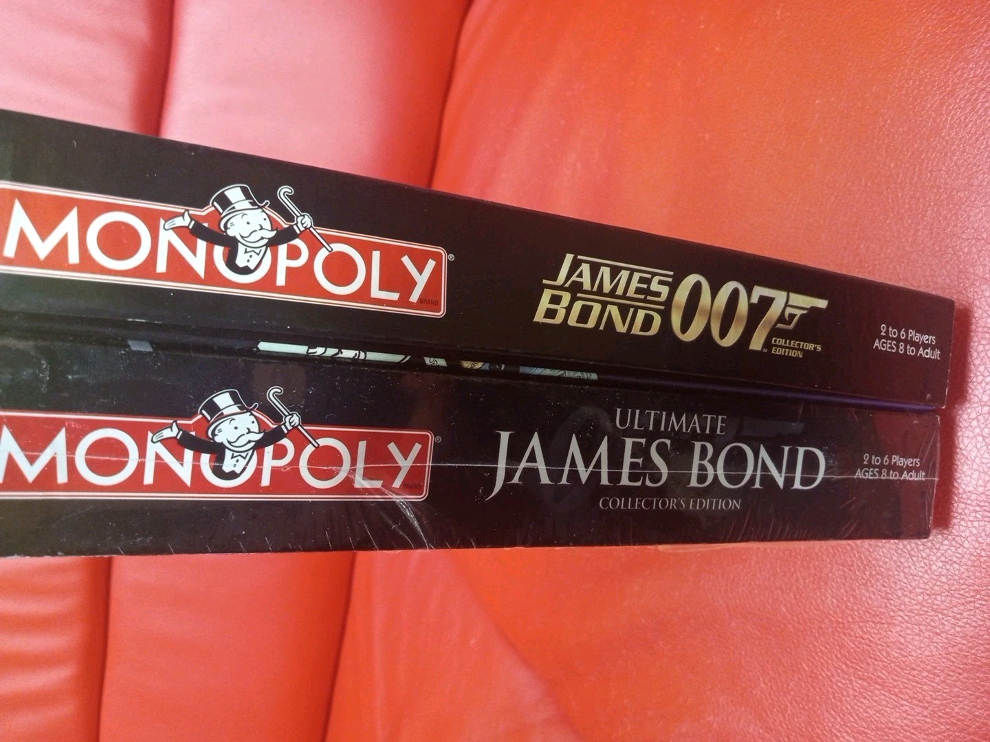 Ultimate James Bond Collectors Edition Monopoly Game + 007 – 2 Game Lot