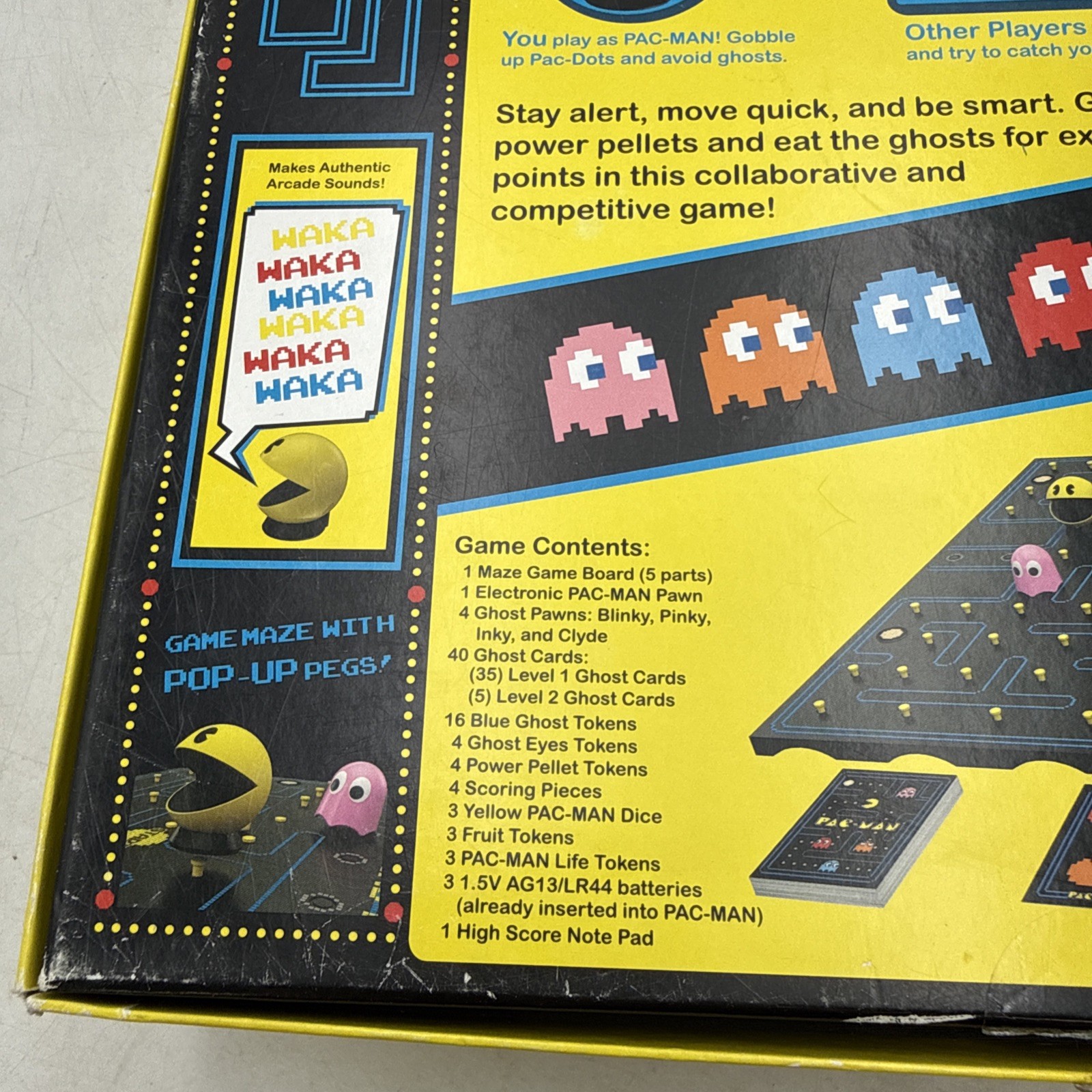 Pac-Man The Board Game Arcade Classic by Buffalo Games 2019 100% Complete