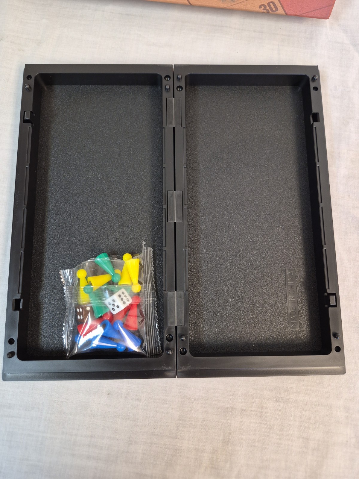 Magnetic Ludo Board Game Travel Folding Mini Set Family Fun Portable 9.75″