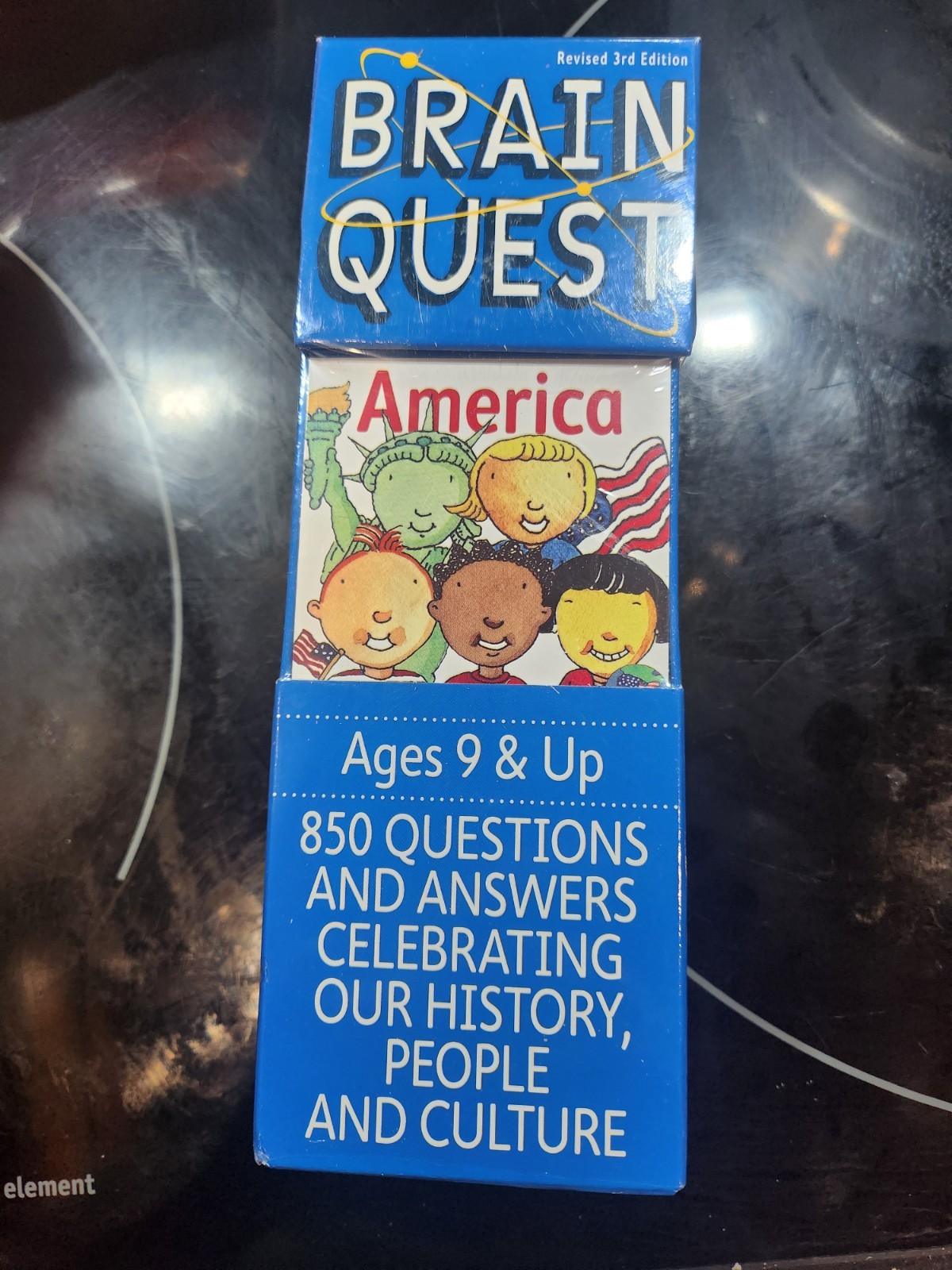 Brain Quest~America~Educational Trivia Game~Revised 3rd Edition~Deck~Ages 9 & Up