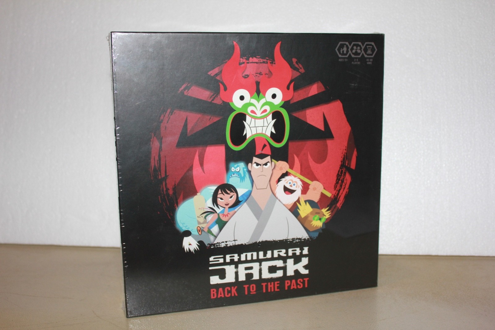 USAopoly Samurai Jack Back To The Past Board Game Cartoon Network NEW/SEALED