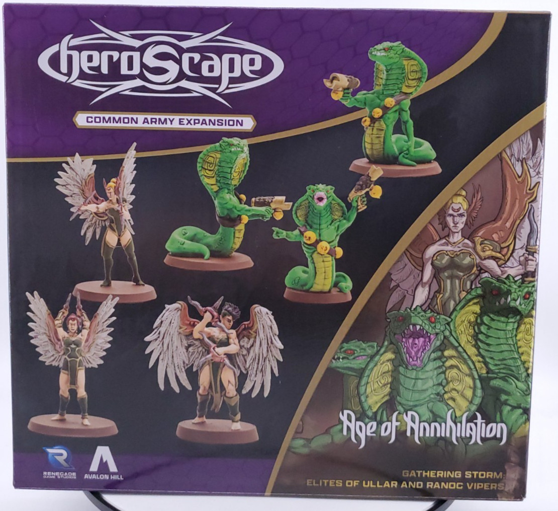 Heroscape Elites of Ullar and Ranoc Vipers Army Expansion Renegade Games