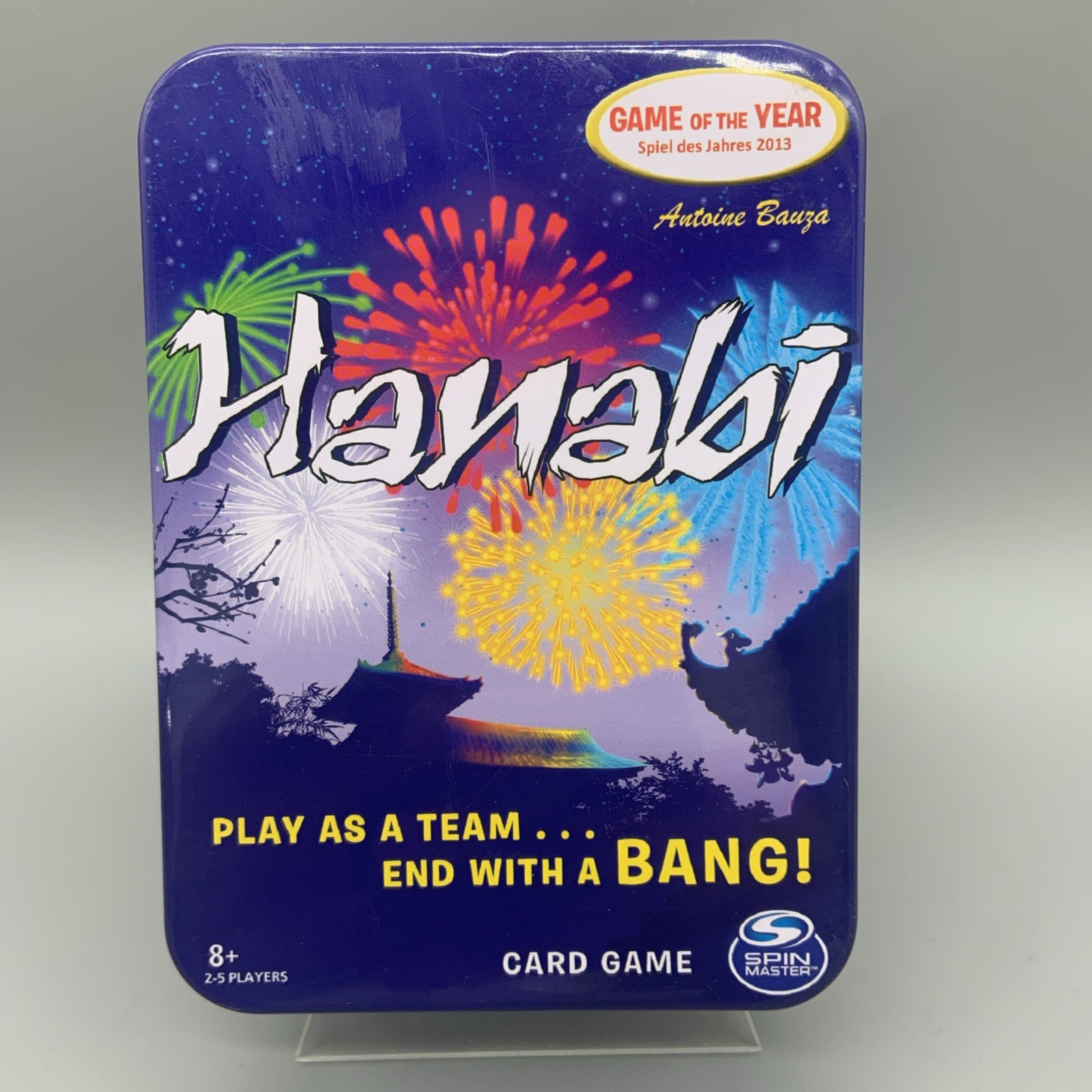Hanabi Card And Token Game Antoine Bauza 2-5 Players Age 8+ R&R Games COMPLETE
