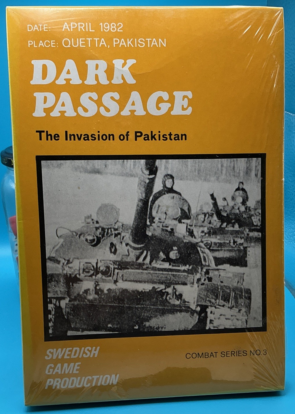 Swedish Game Prod Wargame Dark Passage – The Invasion of Pakistan- IN SHRINK