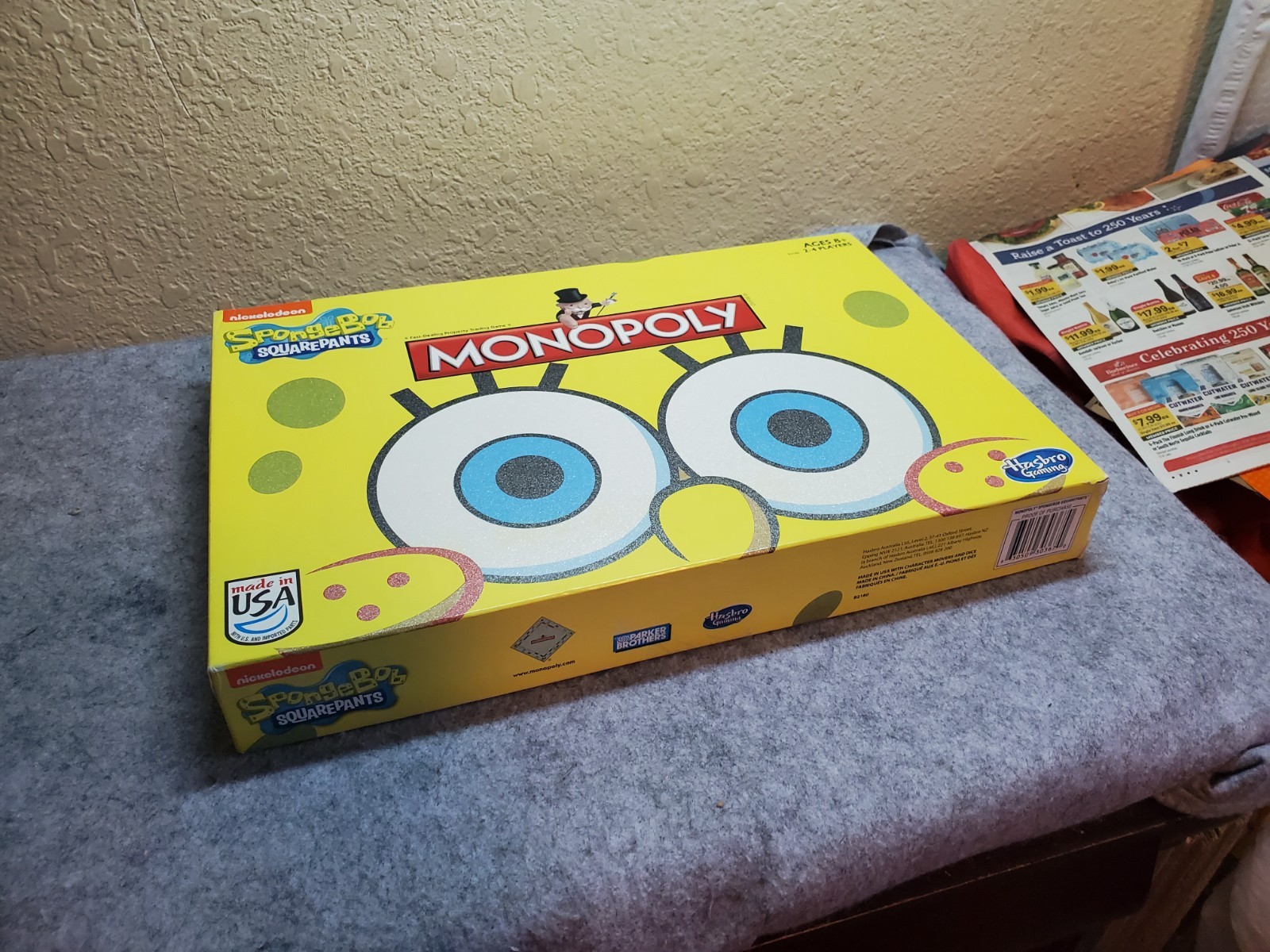 Hasbro Nickelodeon Spongebob Squarepants Monopoly 2005 Complete, Pre-owned