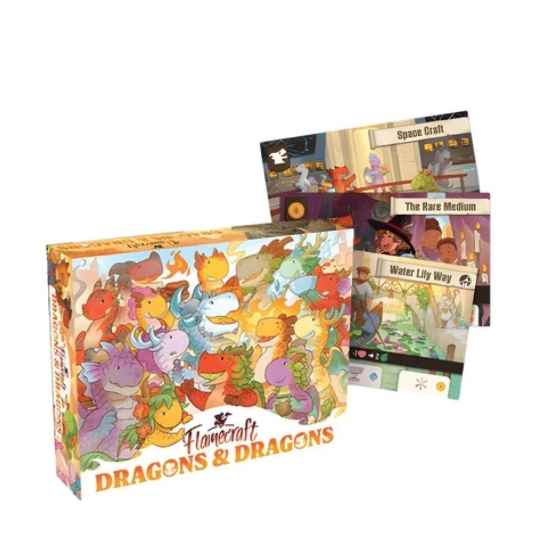 Flamecraft Dragons & Dragons Expansion for Flamecraft NEW in Shrink