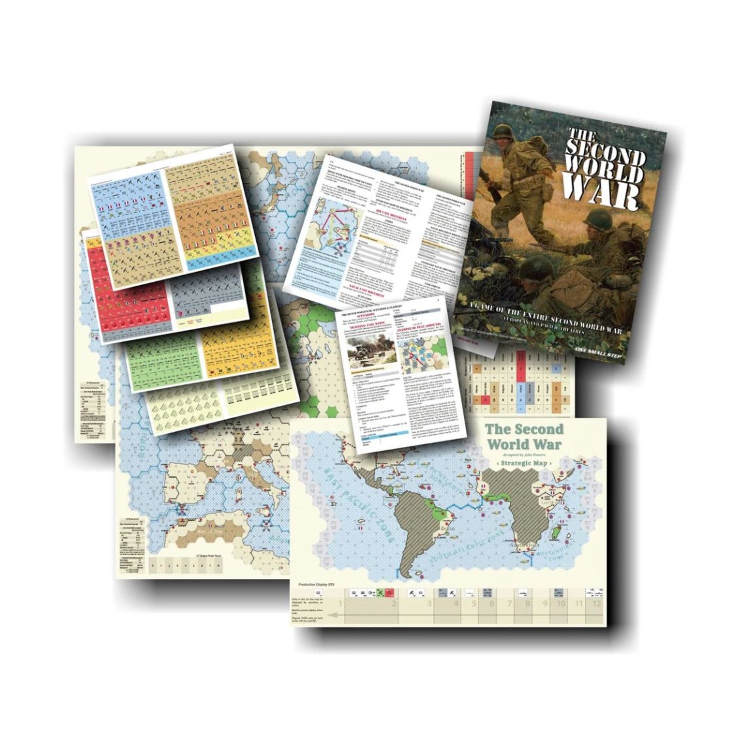 One Small Step Wargame Second World War Box VG+/NM